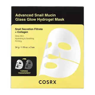 Produktfoto för COSRX Advanced Snail Mucin Power Activating Hydrogel Mask 3 pcs