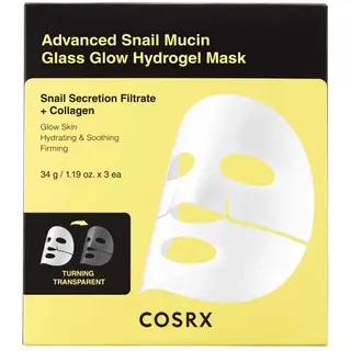 Produktfoto för COSRX Advanced Snail Mucin Power Activating Hydrogel Mask 3 pcs