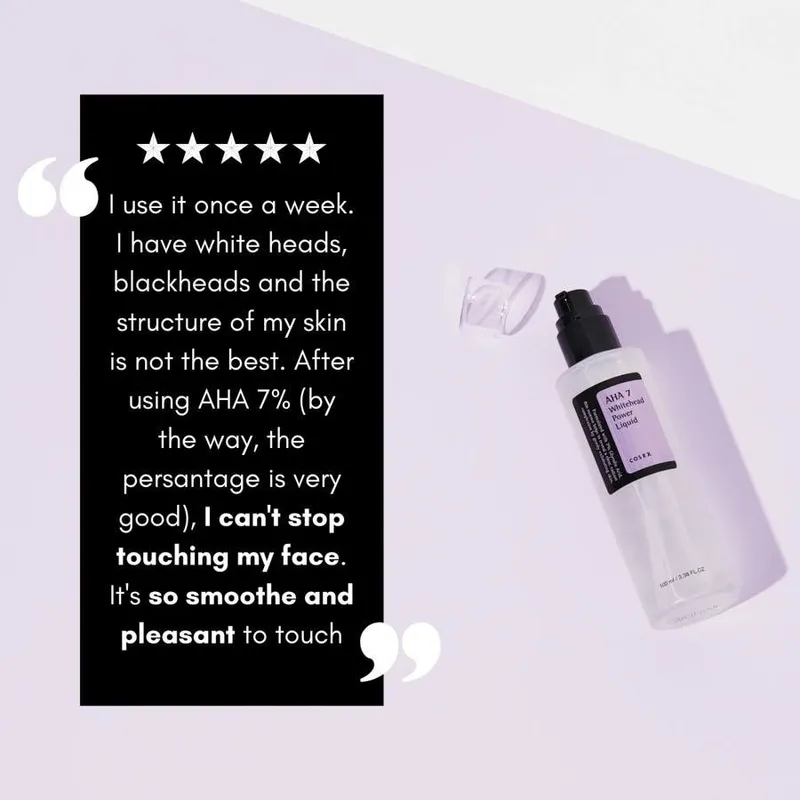 Bild 3 för COSRX AHA 7 Whitehead Power Liquid 100 ml