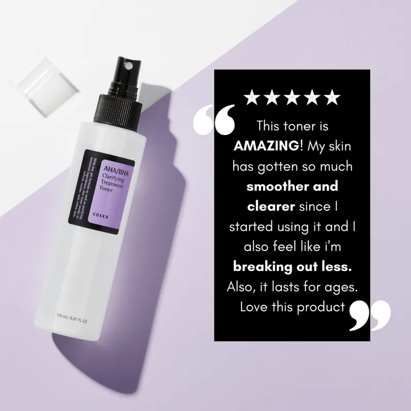 Bild 3 för COSRX AHA/BHA Clarifying Treatment Toner 150 ml