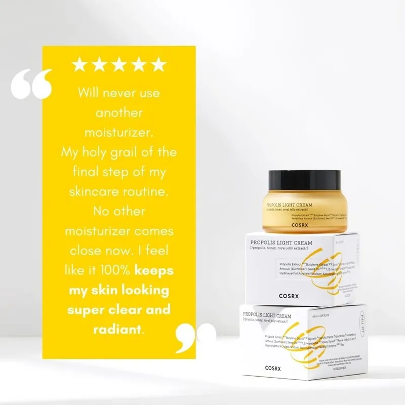Bild 2 för COSRX Full Fit Propolis light Cream 65 ml
