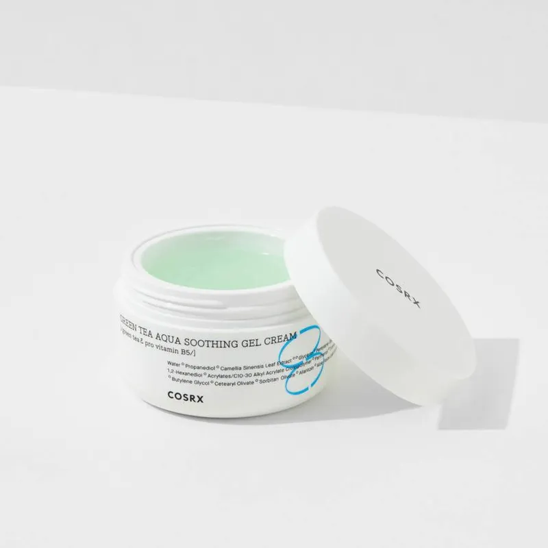 Bild 2 för COSRX - Hydrium Green Tea Aqua Soothing Gel Day Cream 50 ml på Skincity.com