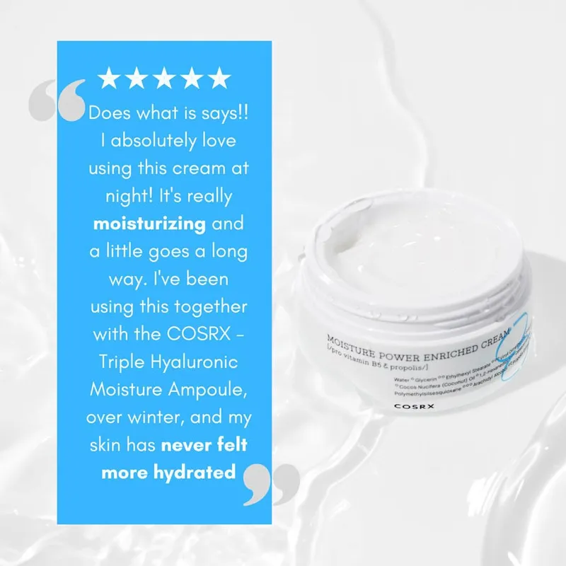 Bild 3 för COSRX Hydrium Moisture Power Enriched Cream 50 ml
