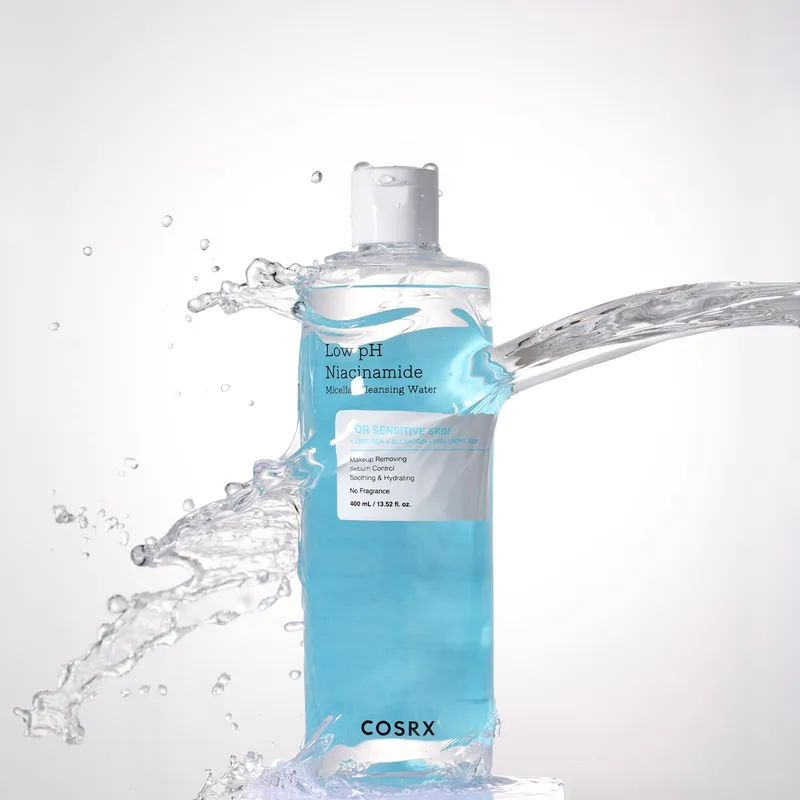 Bild 2 för COSRX Low pH Niacinamide Micellar Cleansing Water 400 ml