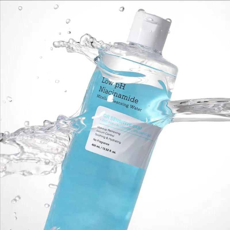Bild 2 för COSRX Low pH Niacinamide Micellar Cleansing Water 400 ml
