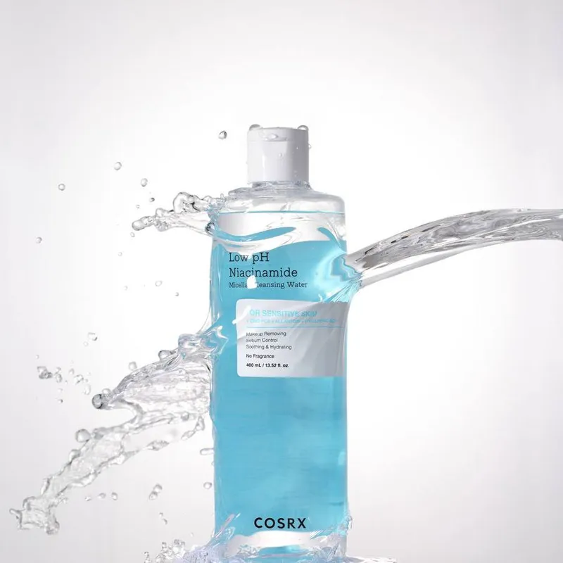 Bild 4 för COSRX Low pH Niacinamide Micellar Cleansing Water 400 ml