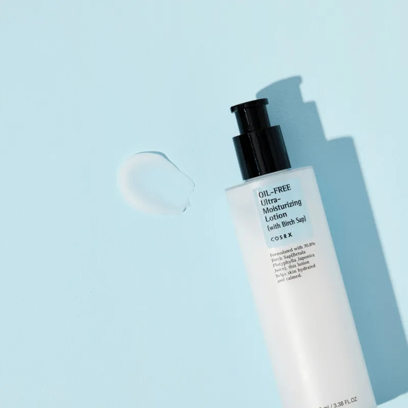 Bild 2 för COSRX - Oil Free Ultra Moisturizing Lotion Day Cream 100 ml på Skincity.com