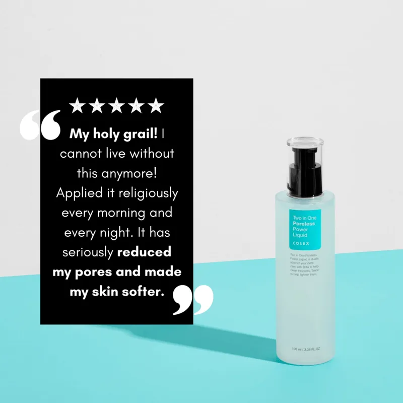 Bild 3 för COSRX Two In One Poreless Power Liquid 100 ml