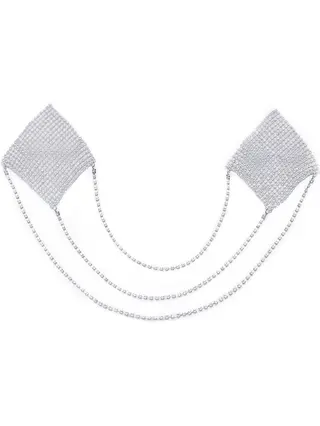 Produktfoto för Cottelli Accessories: Nipple Stickers Square, silver