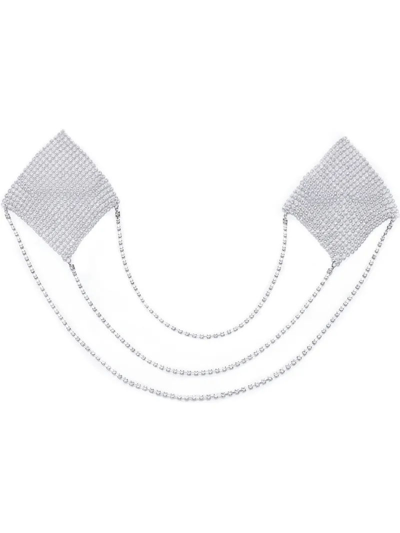 Alternativ bild 0 för Cottelli Accessories: Nipple Stickers Square, silver