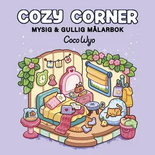 Produktfoto för Cozy Corner Målarbok