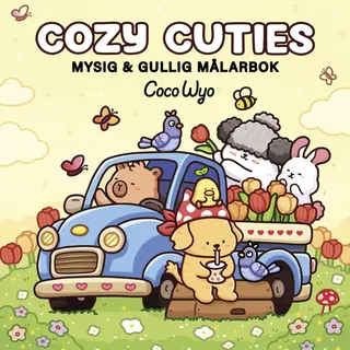 Produktfoto för Cozy Cuties Målarbok