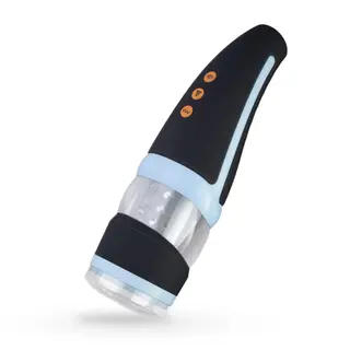 Produktfoto för CP02 - Roterande och Vibrerande Automatisk Masturbator + Adapter