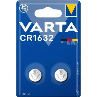 Produktfoto för CR1632 litium mynt 2 pack (B) -&gt  min 10 stk