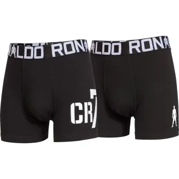 Alternativ bild 0 för CR7 Cristiano Ronaldo Kalsonger 2P Boys Line Trunk Svart bomull 116/128