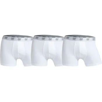 Alternativ bild 0 för CR7 Cristiano Ronaldo Kalsonger 3P Men Trunk Vit bomull XX-Large Herr