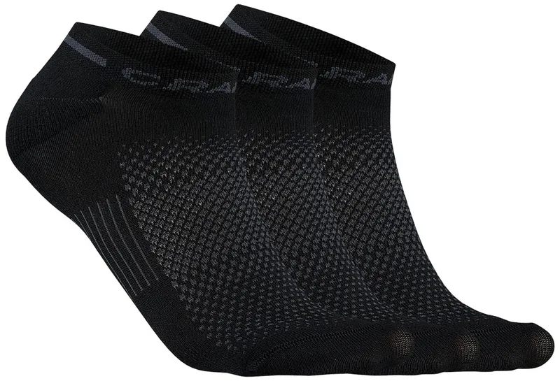 Alternativ bild 0 för Craft Core Dry Shaftless 3-Pack Sock Black