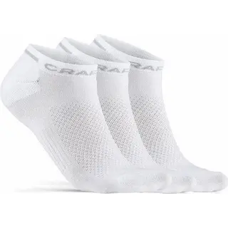 Produktfoto för Craft Core Dry Shaftless 3-Pack Sock White