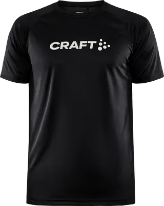 Produktfoto för Craft Core Essence Logo Tee M Black