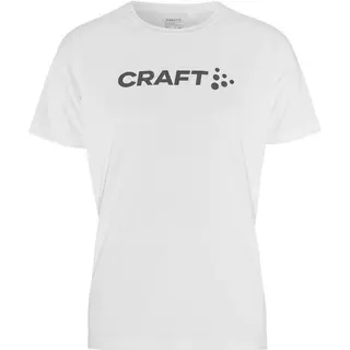 Produktfoto för Craft Core Essence Logo Tee M White/Granite