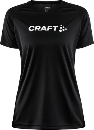 Produktfoto för Craft Core Essence Logo Tee W Black