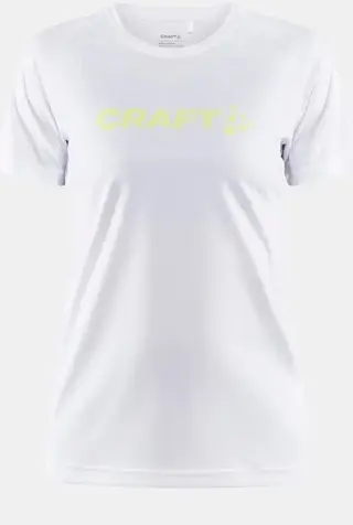 Produktfoto för Craft Core Essence Logo Tee W White
