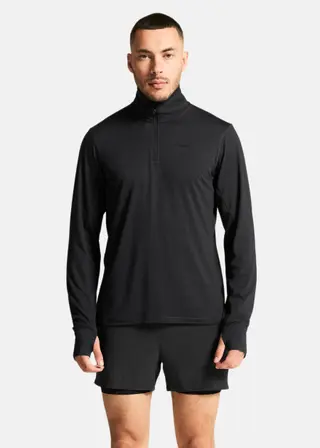 Produktfoto för Craft FLOW HZ LS M Black Melange Black Melange M