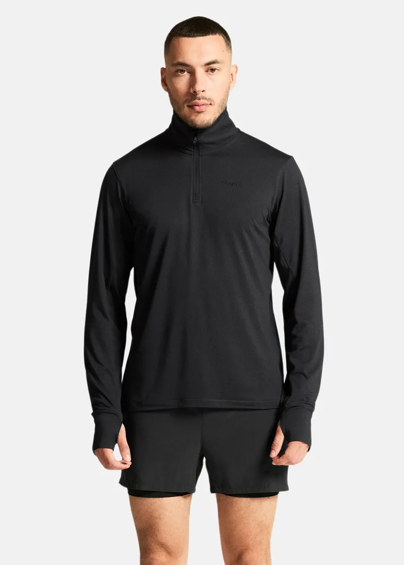 Bild 1 för Craft FLOW HZ LS M Black Melange Black Melange M