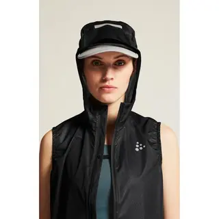 Produktfoto för Craft Pro Hydro Lightweight Vest W Black/Black - M