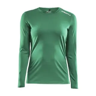 Produktfoto för Craft Rush LS Tee W Mörkgrön polyester XX-Large Dam