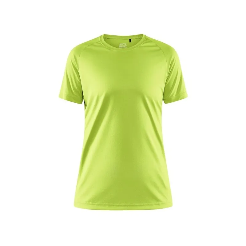Bild 2 för CRAFT Tränings tee CORE dam lime 2XL
