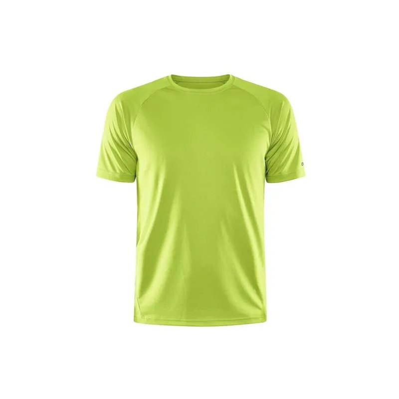 Bild 2 för CRAFT Tränings tee CORE herr lime 2XL