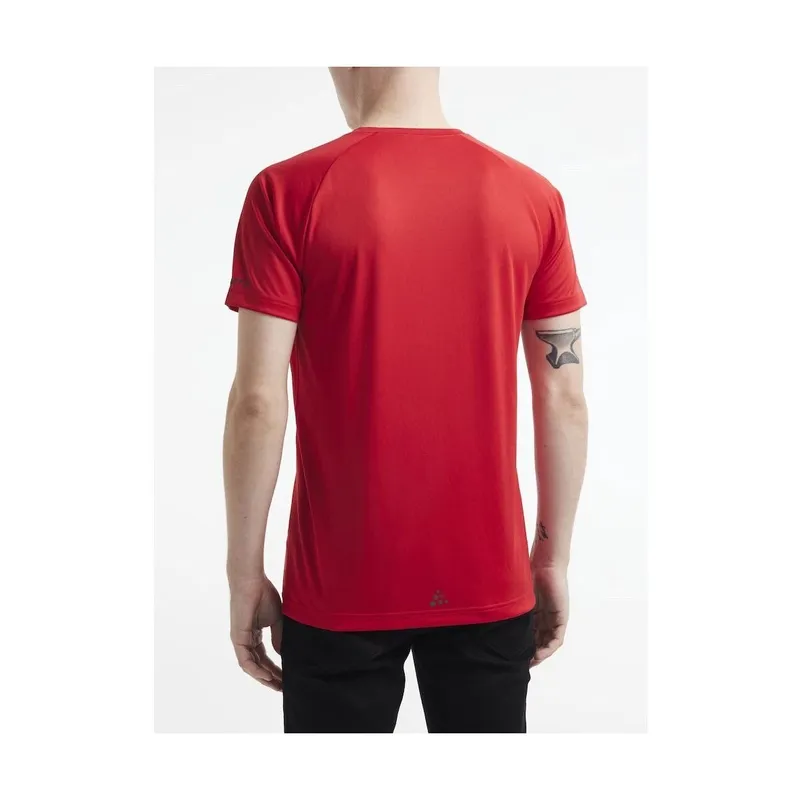 Bild 4 för CRAFT Tränings tee CORE herr röd L