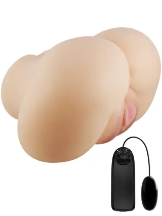 Produktfoto för Crazy Bull: Luna, Realistic Masturbator with Vibrator, ljus