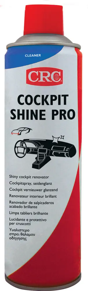 Produktfoto för CRC Cockpit Shine Pro - Interiörskydd - Plast och vinyl 500 ml