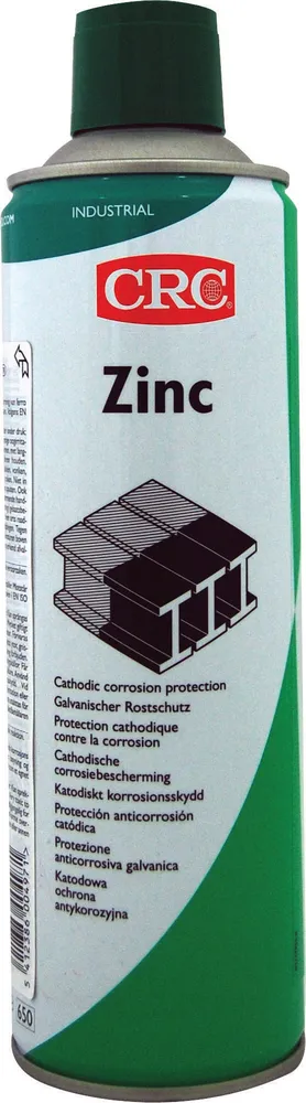 Alternativ bild 0 för CRC Zinc Industrispray - Rostskyddsmedel Silvergrå 500 ml