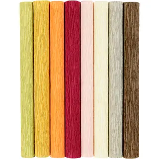 Produktfoto för Creativ Company Crepe Paper Pastel Colors 8 Sheets