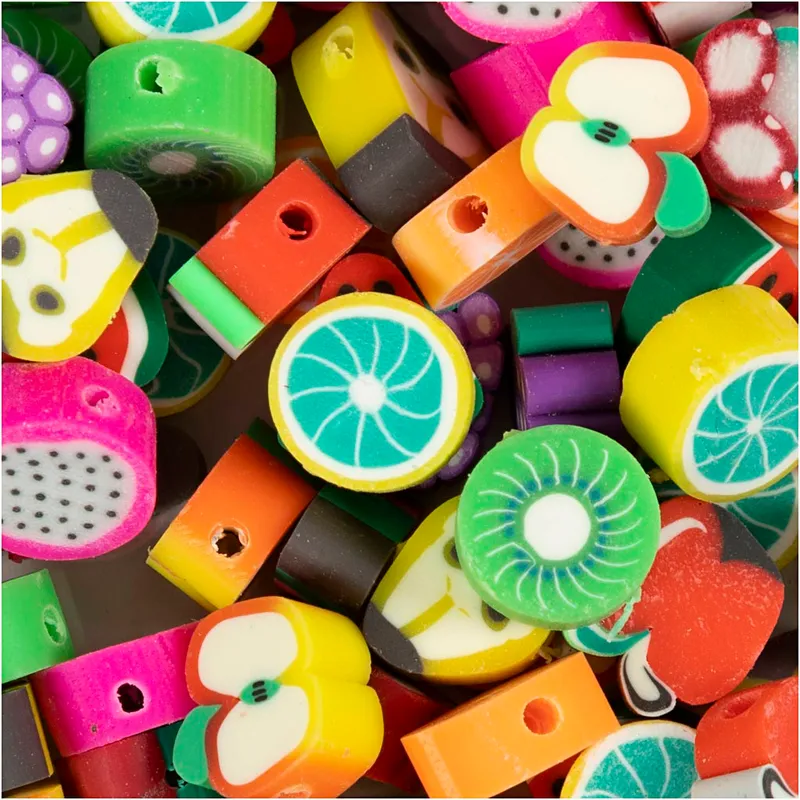 Alternativ bild 0 för Creativ Company Figure beads Fruit 60 pcs.