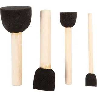 Produktfoto för Creativ Company Foam tampon sticks 4 pcs.