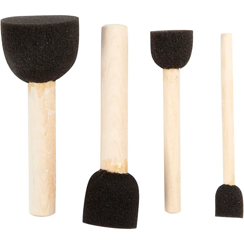 Alternativ bild 0 för Creativ Company Foam tampon sticks 4 pcs.