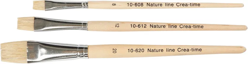 Alternativ bild 0 för Creativ Company Nature Line - Brushes (no. 8-12-20)