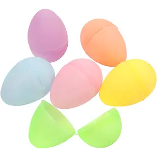 Produktfoto för Creativ Company Plastic Eggs Colored 24 pcs.
