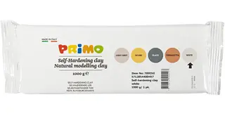 Produktfoto för Creativ Company Self-hardening modeling clay White 1000gr