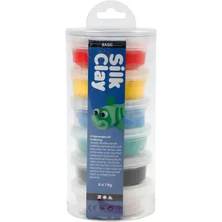 Produktfoto för Creativ Company Silk Clay Standard Colors