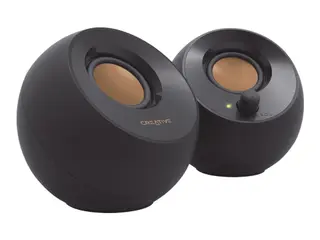 Produktfoto för Creative Pebble V2 - Högtalare - för persondator - 8 Watt (Total) - svart