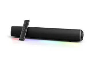 Produktfoto för Creative Sound Blaster GS5 - Soundbar - för persondator - trådlös - Bluetooth - USB - 30 Watt (Total) - svart