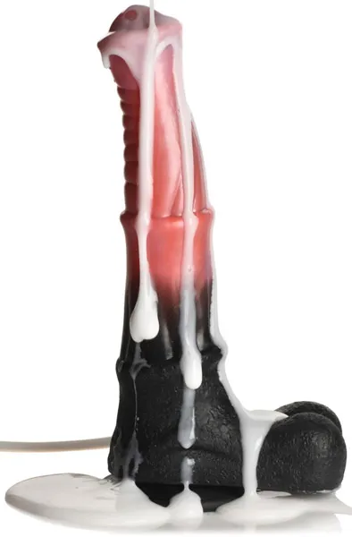 Bild 1 för Creature Cocks: Centaur Explosion, Squirting Silicone Dildo