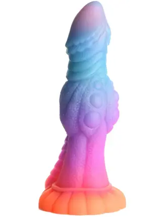 Produktfoto för Creature Cocks: Galactic Cock, Alien Glow Silicone Dildo