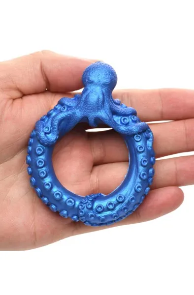 Bild 2 för Creature Cocks: Poseidons Octo-Ring, Silicone Cock Ring