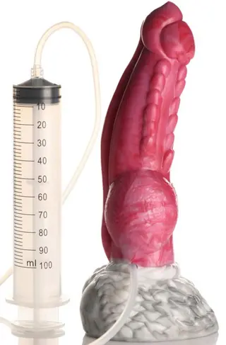 Produktfoto för Creature Cocks: Resurrector, Phoenix Squirting Silicone Dildo